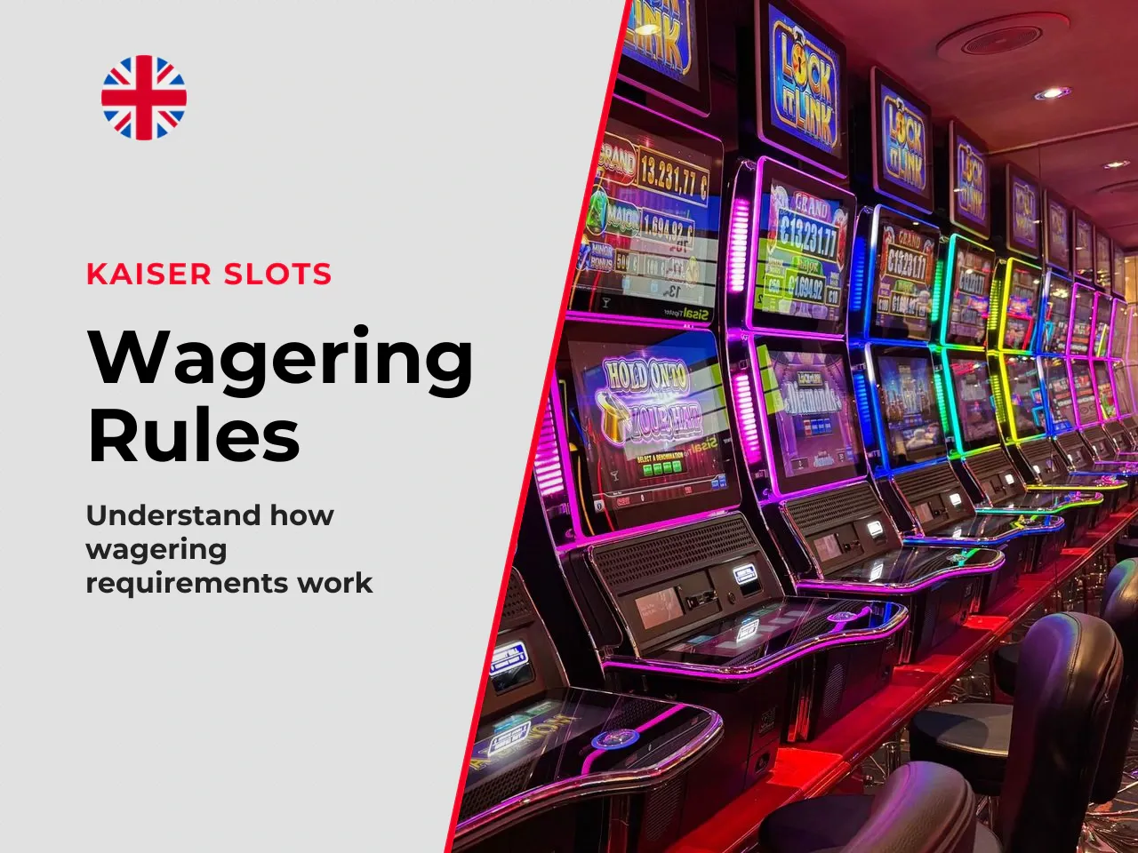 Which games counted toward wagering, and