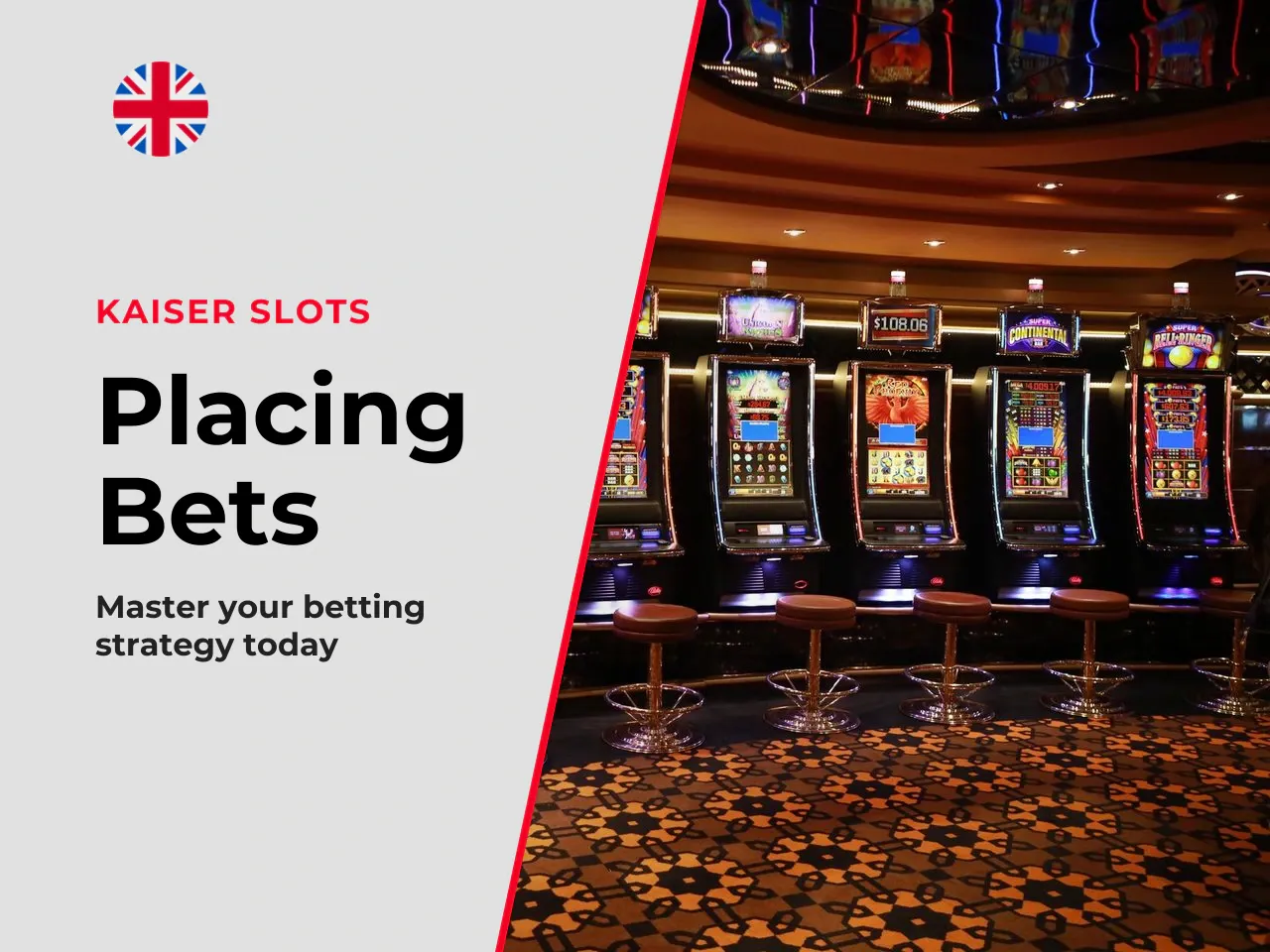 Setting the bet and launching a