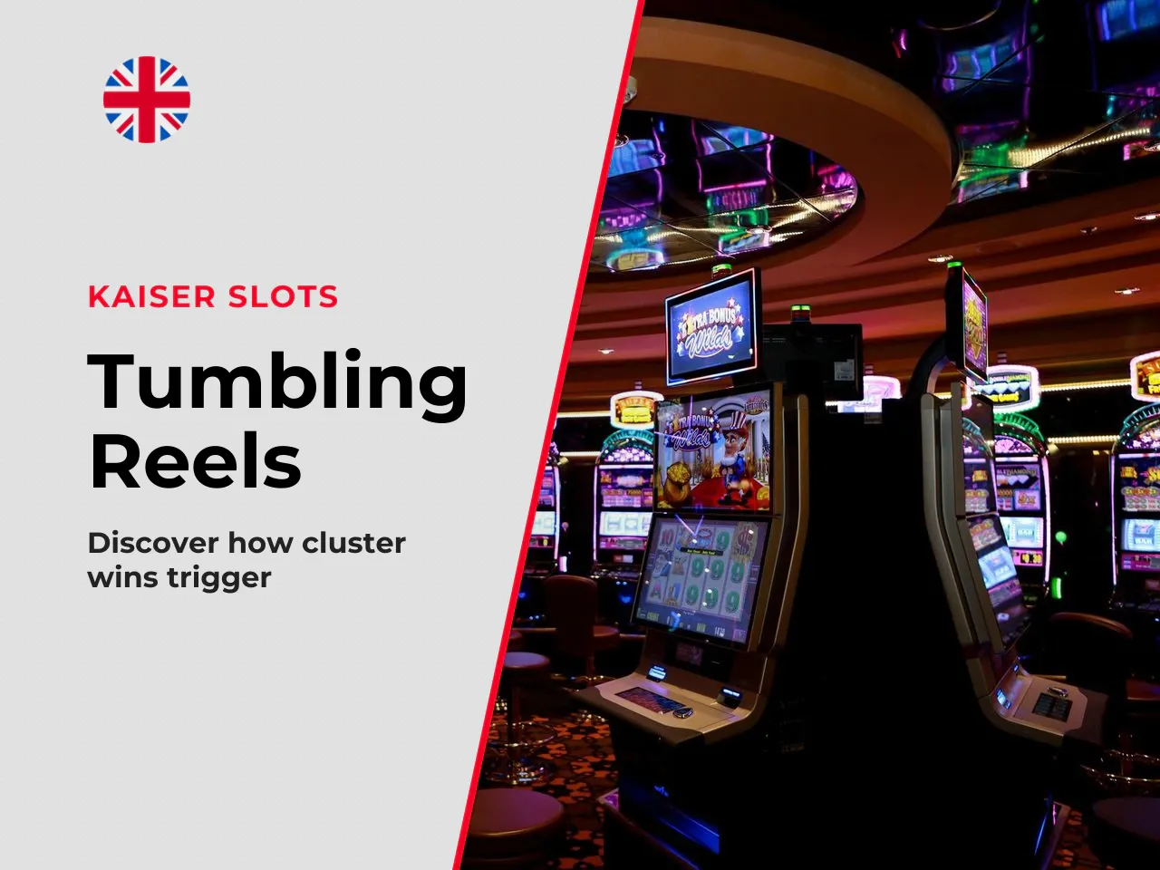 When a winning cluster lands, the