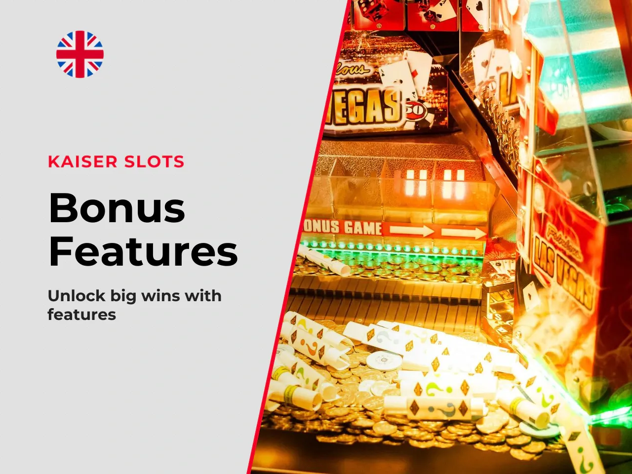 Gamble Feature and Cash Collector. Following
