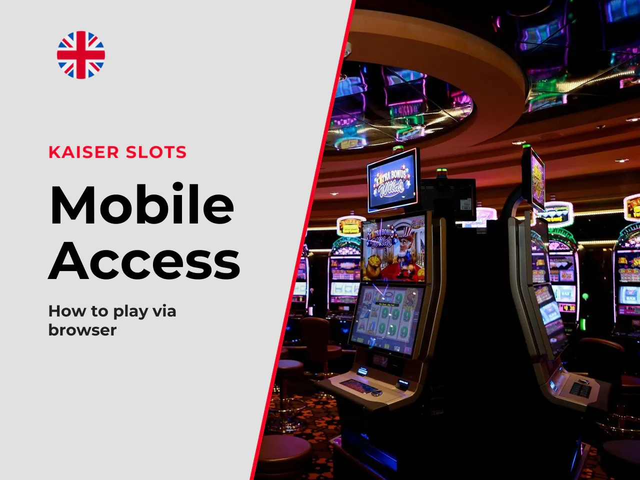Navigating mobile casino access means separating