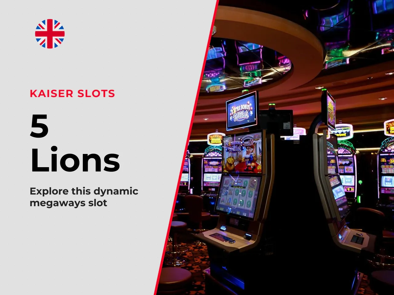 5 Lions Megaways Slot Overview by
